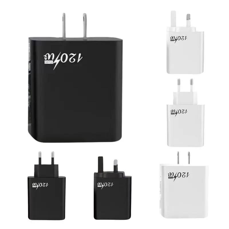 120W GaN   ̼, USB, 2 Ʈ  ׼, ޴ Ʈ PPS, PD + QC5.0 
